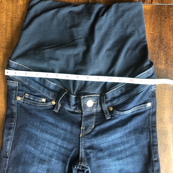 H&M high rib skinny maternity jeans size 4 - Picture 7 of 12